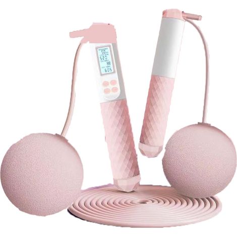 Corde à Sauter - Roulements à Billes Acier - Compteur Numérique Intégré - Pour Fitness et Entraînement Cardio - 1 Pièce (1/5)