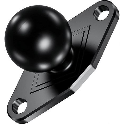 Embase sphérique en alliage d'aluminium de 1 pouce, compatible avec les supports Ram Mounts de taille B. (1/5)