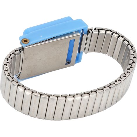 Bracelet antistatique ESD sans fil, brassard conducteur élastique pour décharge électrostatique (1/5)