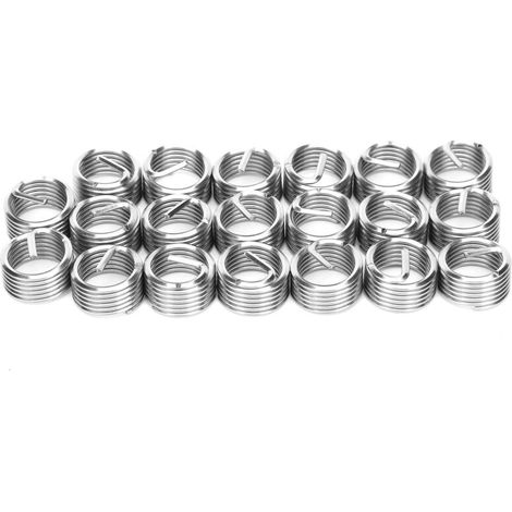 Ensemble de 20 inserts à fils de réparation en stainless steel M12 x 1.5, 304, sleeves bushing pour fixations automobiles & hydrauliques (1/5)