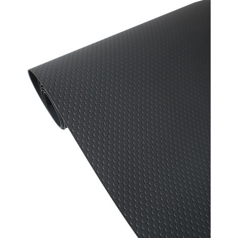 Alfombrilla para cajón de 45 x 300 cm, color negro, protector de cajón de cocina de plástico EVA para muebles