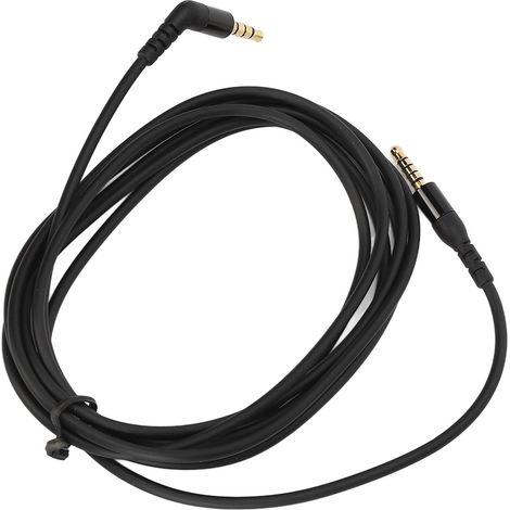 Câble audio de remplacement HiFi avec prise jack 3,5 mm pour casque SteelSeries Arctis Nova 7 et Arctis Nova Pro (2 m).
