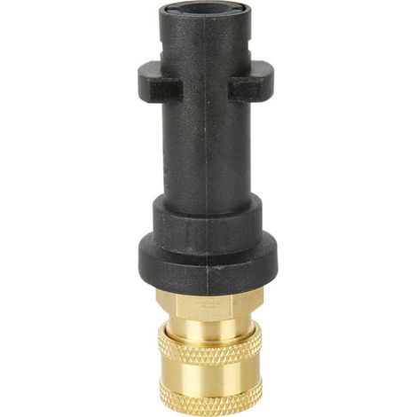 Adaptateur de pistolet pour nettoyeur haute pression avec raccord femelle 1/4‘’ à connexion rapide Compatible avec les nettoyeurs haute pression Karcher/Kärcher série K K2, K3, K4, K5, K6, K7