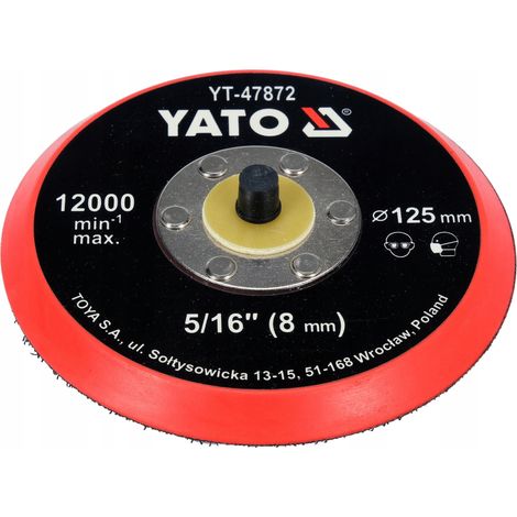 Strumento di finitura Yato yt-47872 125 mm gancio e anello (1/3)