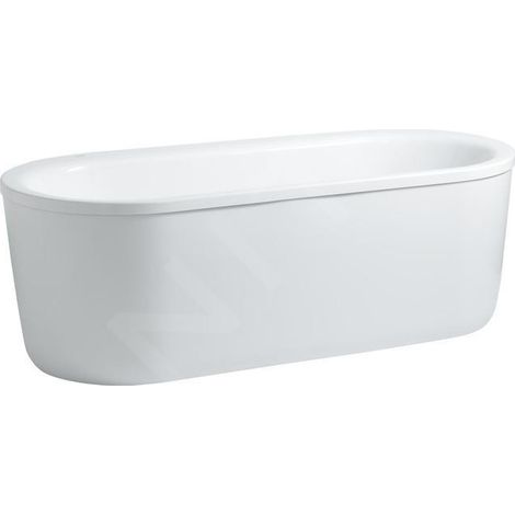 Laufen Solutions - Baignoire avec support, 1900x900 mm, blanc H2255120000001 (1/2)