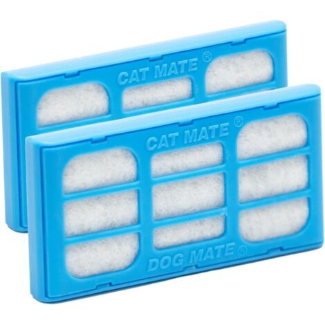 2 Filtre, Double Filtration, Charbon Actif, Pour Fontaine Eau Chat Chien (1/5)