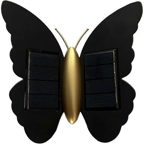 Applique murale LED extérieure - Veilleuse solaire étanche pour escalier, allée, clôture, balcon, cour