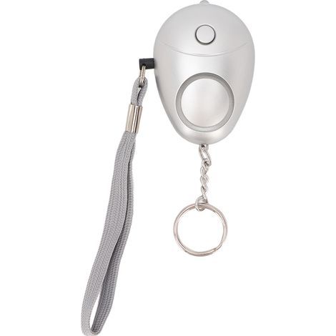 Alarme Personnelle 130DB Portable avec LED pour Sécurité Urgence - Femmes, Hommes, Enfants, Personnes Âgées - Doré (1/5)