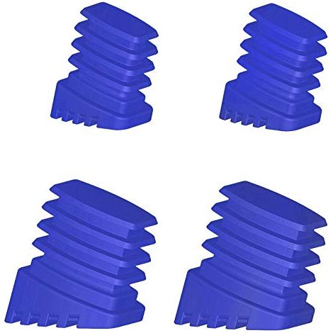 Colombo Kit Piedini di Ricambio per Scala, Colori Assoriti, 4 Pezzi