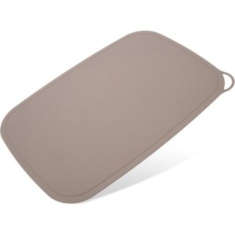 Planche À Découper - Flexible - 33,5x23 cm - Résiste À 95°C - Lave-Vaisselle - Beige (1/5)