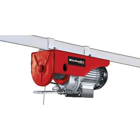 Einhell 2255130 Elektrischer Seilhebezug Tragfähigkeit (mit Umlenkrolle) 250 kg Tragfähigkeit (ohne