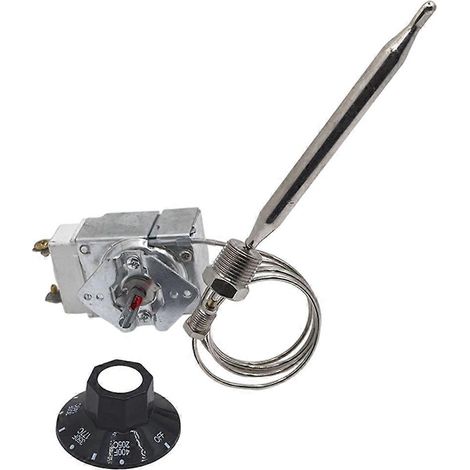 Compatible avec le thermostat de sécurité à limiteur de tension haut modèle RX-1-36 de 1/4 pouce, contrôleur de thermostat millivolt avec bouton de commande. (1/5)