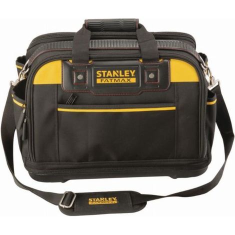 Portaherramientas STANLEY41X29X24 Bolsiloa Nylon Negro Fatmax 