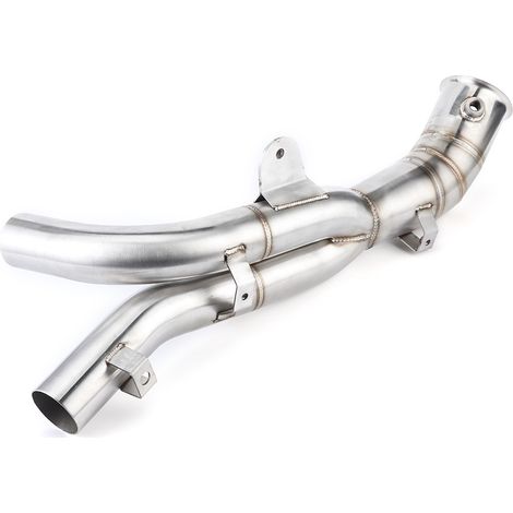 Tube de raccordement central d'échappement pour Yamaha YZF R1 2009-2014 avec catalyseur supprimé (1/5)