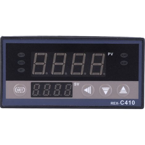 Thermostat numérique REX C410 à sortie de commande par relais réglable, 220 V CA (1/5)