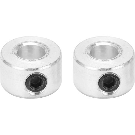 Ensemble de 2 bagues de butée pour foret, limiteur de profondeur de perçage, positionneur de tige M5 6 mm 4906‑0006‑0008 (1/5)
