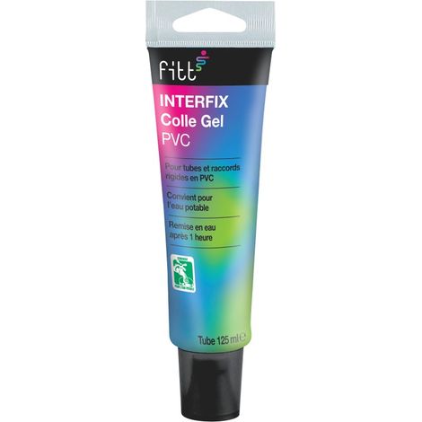 Colle gel PVC Interfix en tube 125ml - Fitt (1/4)