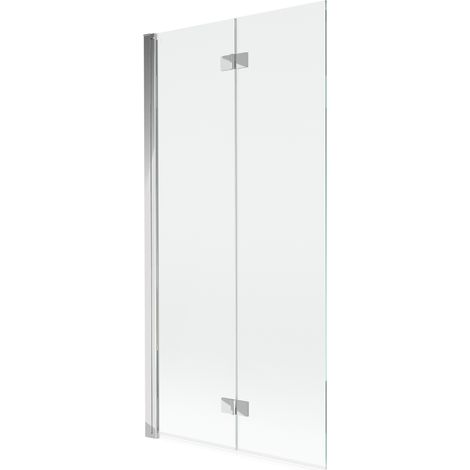 Mexen Mist Duschwand 2-teilig links 90 x 150 cm, transparent, Chrom - 8A9-090-002-01-00-L (1/5)
