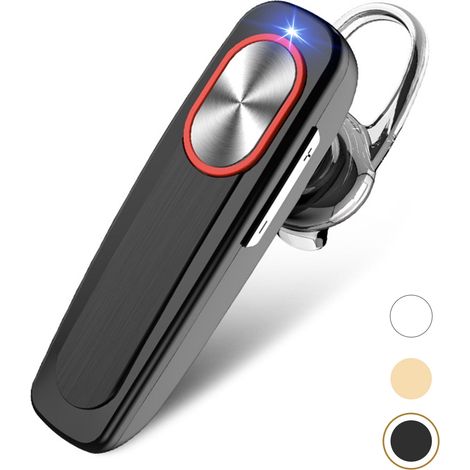 Écouteurs sans fil Bluetooth à réduction de bruit avec microphone pour camionneurs, casque sans fil pour le bureau, chauffeur, centre d'appels, téléphone portable (1/5)