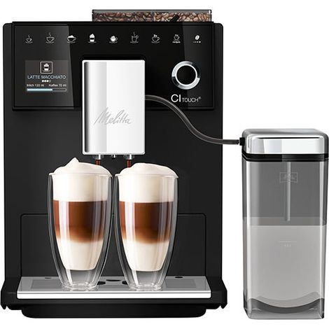 Melitta CI Touch Frosted Black 630-112 Bean To Cup Coffee Machine (1/5)