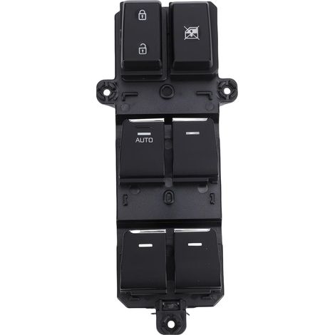 Commutateur de Commande de Fenêtre, Commutateur de Verrouillage de Porte de Fenêtre électrique côté Conducteur Avant, de avec Remplacement 93570-D3000, Idéal pour 2016-2018 (1/5)
