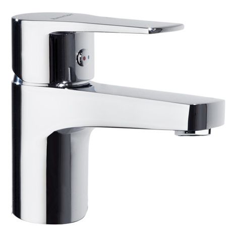Ramon Soler - Grifo de Lavabo Monomando Cromado con Sistema S2 de Ahorro de Agua Serie Titanium