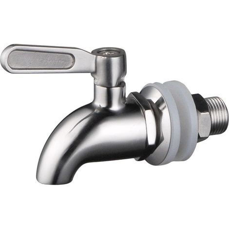 Schwerkraftbetriebener Wasserfilter – Wasserhahn aus poliertem Messing – Kompatibel mit ProPur- und Berkey-Systemen – Schnelle Installation (1/5)