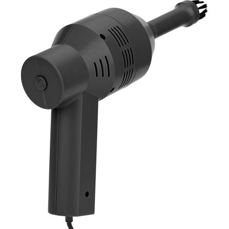 Mini-tragbarer USB-Tastaturstaubsauger für Laptops und Desktop-Computer (schwarz) (1/5)