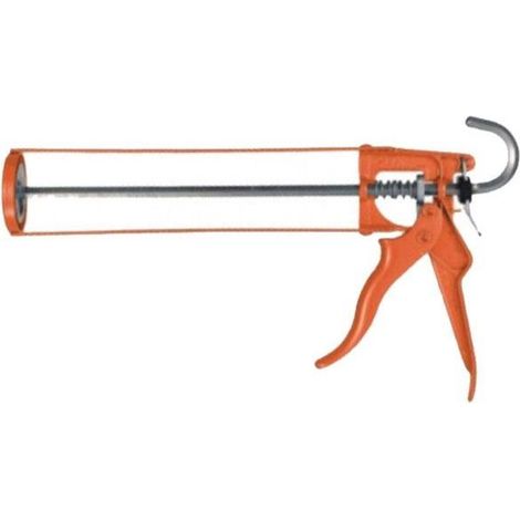 Pistola silicone Cox metallo arancione 34 cm professionale