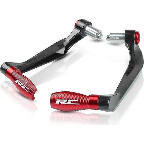 Für KTM RC 125, 200, 390, RC, RC390, RC200, RC125 (2011–2024): Lenkergriffe, Brems- und Kupplungshebelschutz – Rot