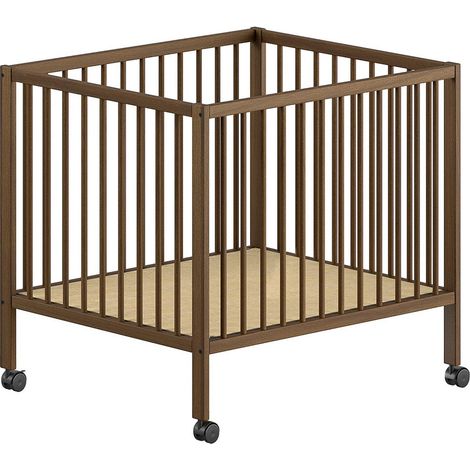 Parc Bébé à Roulettes "Dino" 75x95cm Marron
