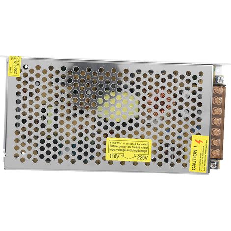 100–500 W LED-Netzteil, 12 V 10 A Transformator, 110–220 V auf 12 V AC/DC-Wandler für Beleuchtung