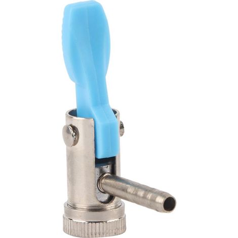 Connecteur de valve de pneu à clip de 6 mm pour gonfleur de pneus de voiture et moto (1/5)