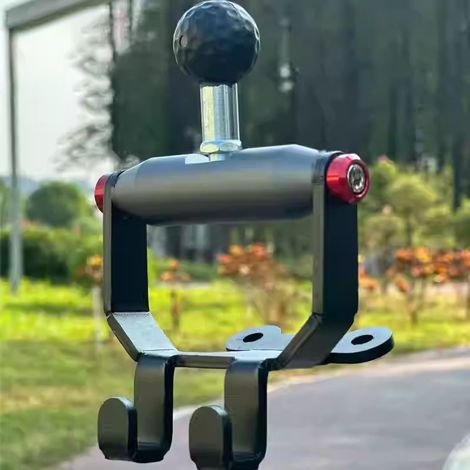 Multifunctional extended stabilizer bar hook accessory for modified PCX160 2025 navigation phone holder (1/2)