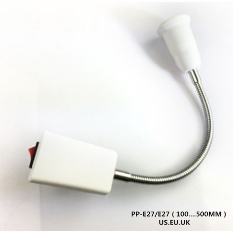 Adaptateur de douille pour ampoules LED, veilleuses, douilles universelles, douilles à lumière bleue, douille E27 avec interrupteur