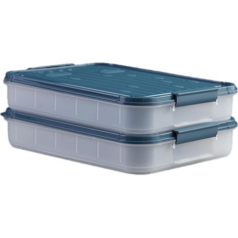 Compartment Food Containers Refrigerator Organizer With