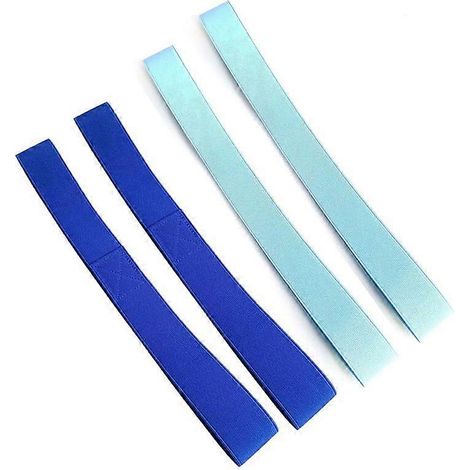 Lot de 4 bandes élastiques pour serviettes de plage, de piscine et de croisière (1/5)