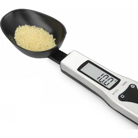 Cuillère Balance - 500 g - Précision 0,1 g - Écran LCD Numérique - Pour Cuisine et Laboratoire - 1 Pièce (1/4)