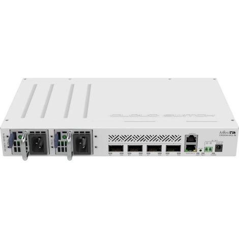 Switch Mikrotik Crs504-4xq-in, Switch de Router en la Nube, 4x 100g Qsfp28, 1x Rj45 100mb/s (1/3)