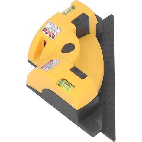 Niveau à bulle LV-01GR Sharp à lumière verte, niveau d'angle à lumière verte, ligne de sol à lumière verte, niveau dédié à la pose de dalles à angle droit, niveau multifonctionnel de haute précision (1/5)