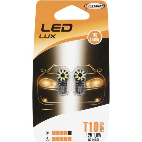 Lampadine auto T10 Power 12V 1,8W