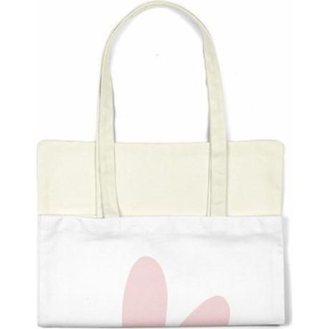 Sac shopping - Bonamaison TRGCTB113545X4855 - Rose - Coton - 48 x 55 cm (1/4)