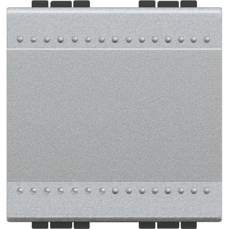 Pulsador Livinglight 10A borne auto 2 módulos tech NT4005M2A