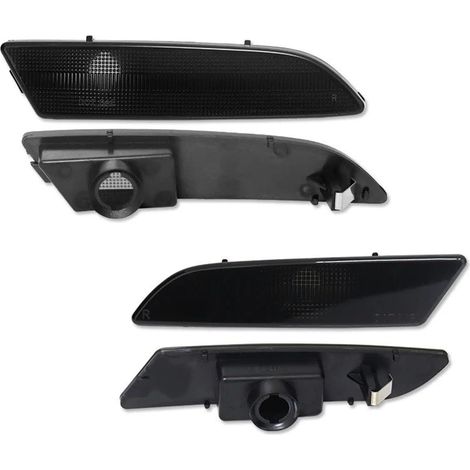 LED Voiture Feu Arrière Côté Coques Boîtier Position Latéral Pare-chocs Avant Arrière Voiture Pour Chrysler Pour Crossfire 2004-2008 Clignotant Sans Ampoule(4PC Front Rear) (1/5)