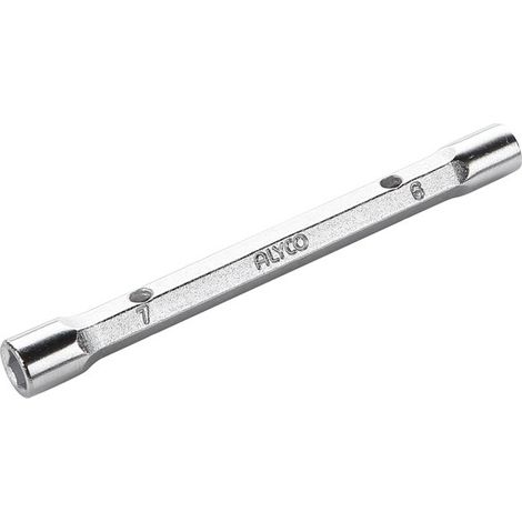 LLAVE DE TUBO FORJADA CUERPO HEXAGONAL 24X27 MM ALYCO