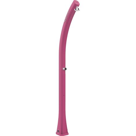 Doccia Solare da Esterno Giardino 23L Miscelatore Arkema Happy Fuxia