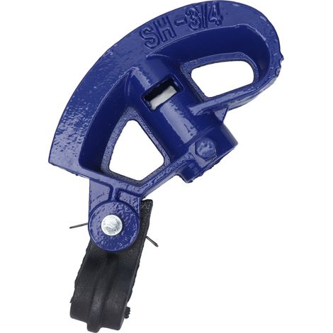Cintreuse à tube manuelle 3/4in (DN20mm) en acier C45 pour conduite 1/2-3/4in bleue (1/5)