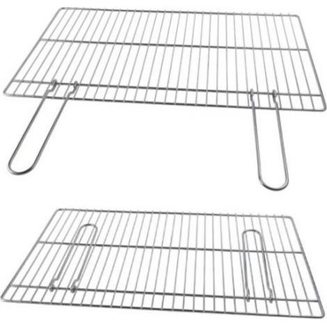 Griglia per barbecue in ferro cromato Filtex cm 60x40
