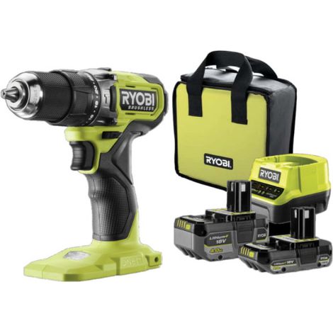 Ryobi 18V One+ Brushless trapano avvitatore in metallo 13 mm (1/5)
