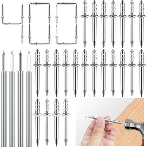 Clou à Double Tete 1 Inch Avec Outil à Douille Spécifique Clou (1/5)